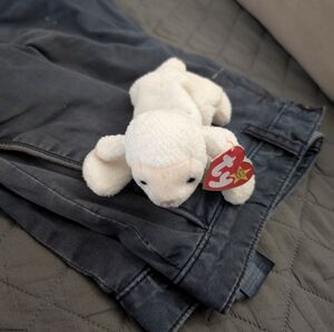 1996 Ty original Beanie Baby fleece with rare swing tag error